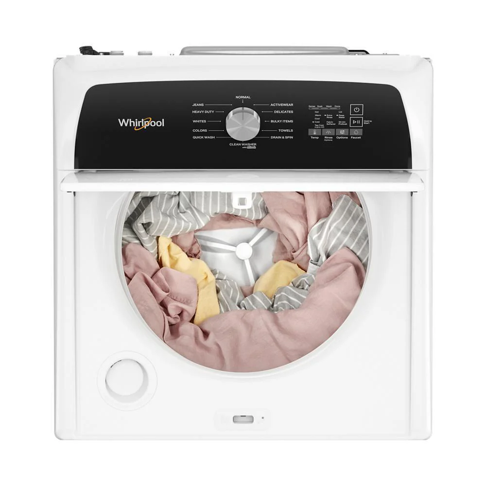 Whirlpool WTW5010LW 4.6 Cu. Ft. Top Load Impeller Washer with Built-in Faucet - Image 9