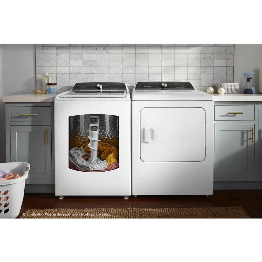 Whirlpool WTW5057LW 4.7-4.8 Cu. Ft. Top Load Washer with 2 in 1 Removable Agitator - Image 16
