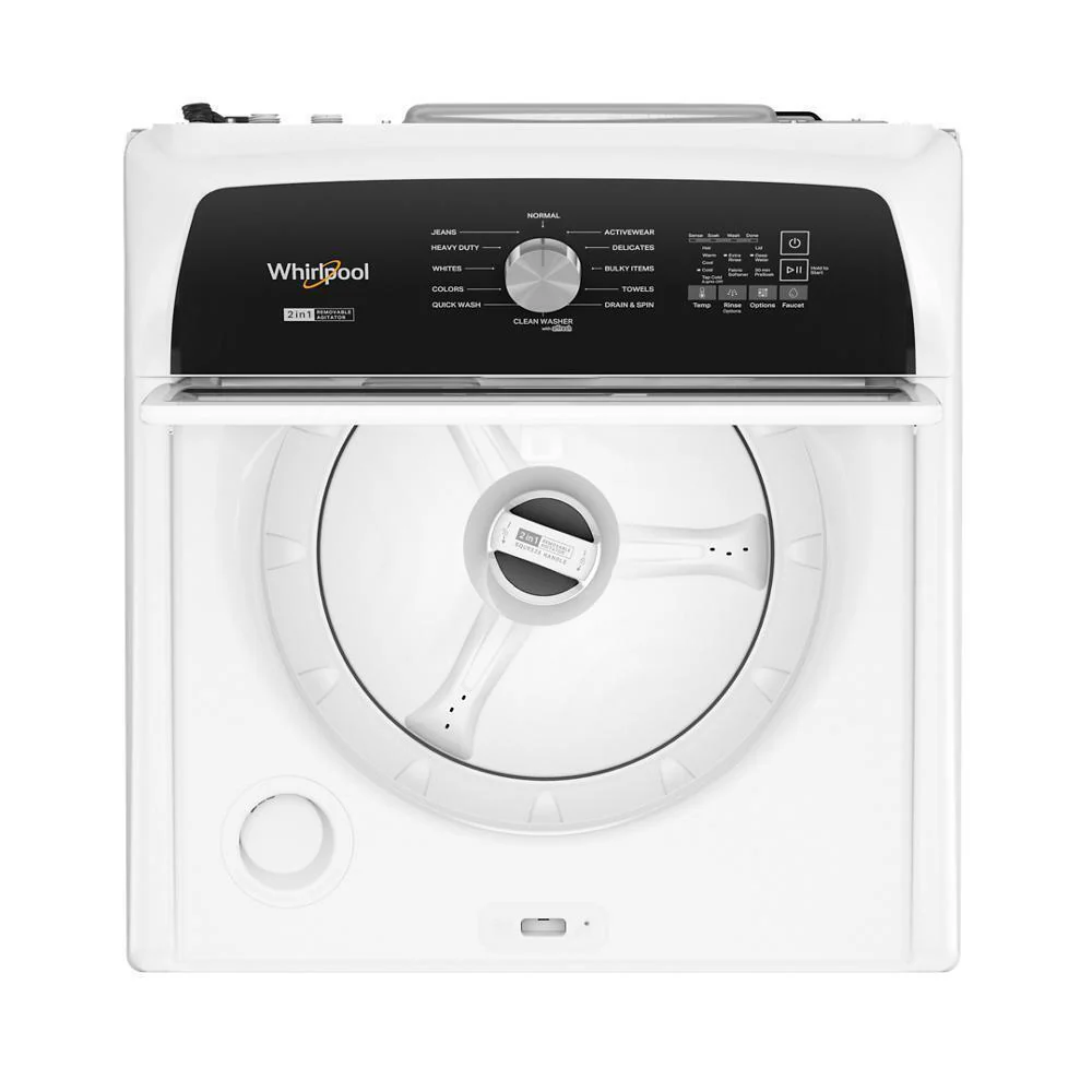 Whirlpool WTW5057LW 4.7-4.8 Cu. Ft. Top Load Washer with 2 in 1 Removable Agitator - Image 8