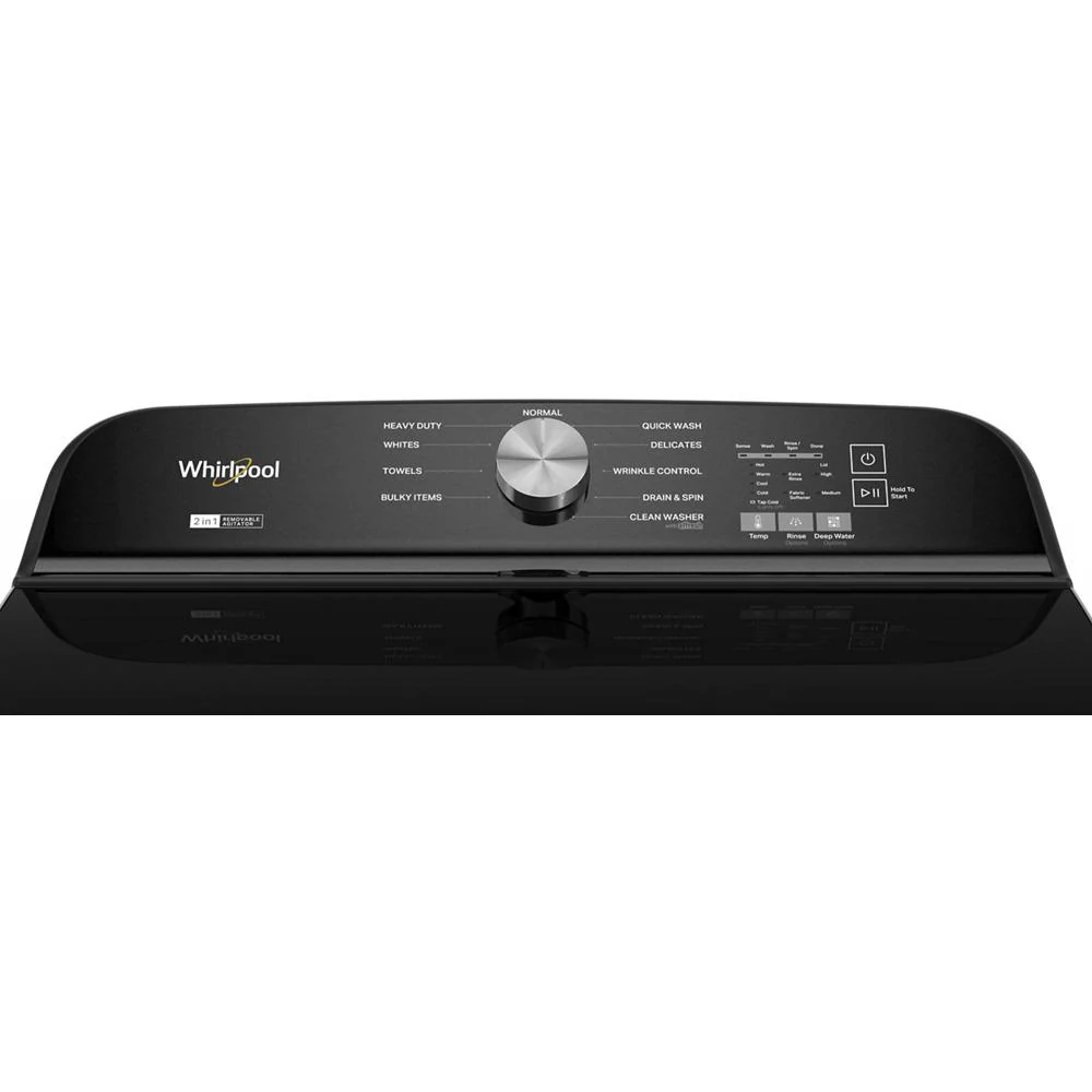 Whirlpool WTW6157PB 5.2-5.3 Cu. Ft. Whirlpool® Top Load Washer with Removable Agitator - Image 9