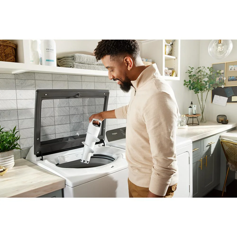 Whirlpool WTW6157PW 5.2-5.3 Cu. Ft. Whirlpool® Top Load Washer with Removable Agitator - Image 2
