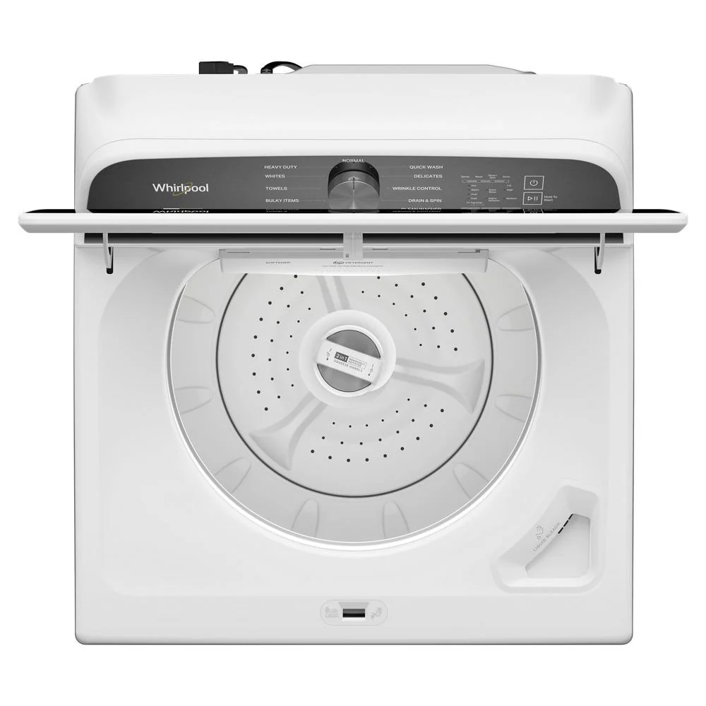 Whirlpool WTW6157PW 5.2-5.3 Cu. Ft. Whirlpool® Top Load Washer with Removable Agitator - Image 3