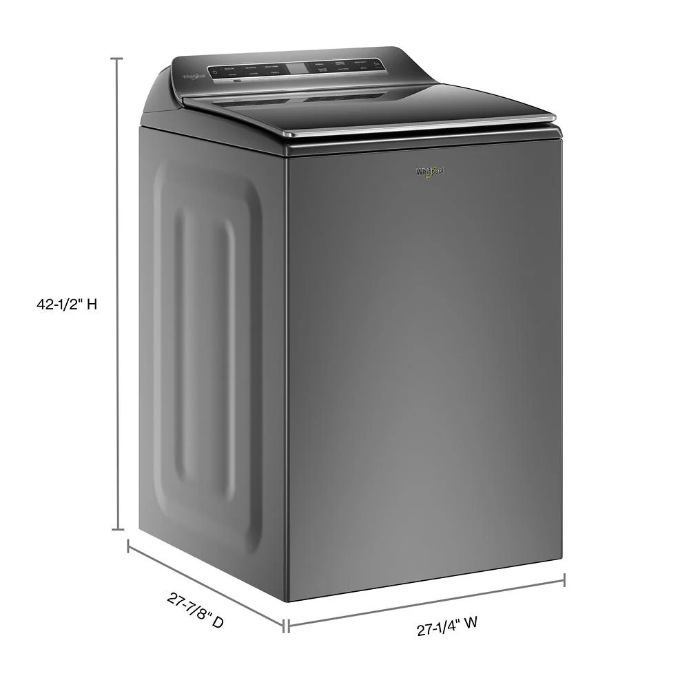 Whirlpool WTW8127LC 5.2 - 5.3 cu. ft. Top Load Washer with 2 in 1 Removable Agitator - Image 13