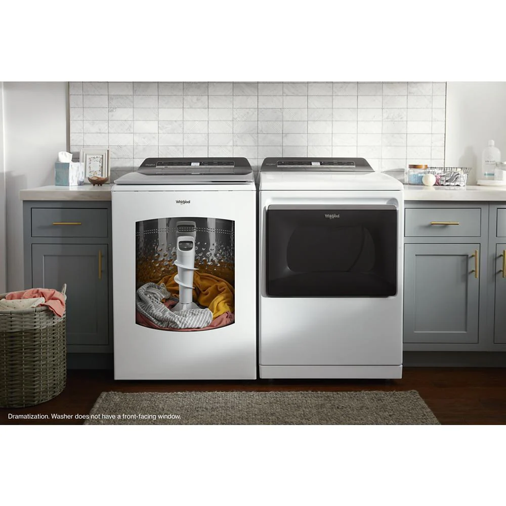 Whirlpool WTW8127LW 5.2 - 5.3 cu. ft. Top Load Washer with 2 in 1 Removable Agitator - Image 15