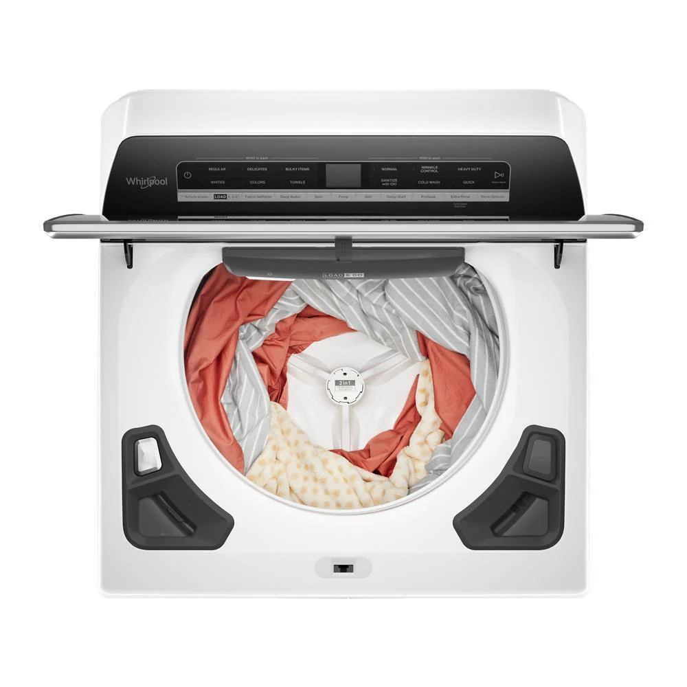 Whirlpool WTW8127LW 5.2 - 5.3 cu. ft. Top Load Washer with 2 in 1 Removable Agitator - Image 9