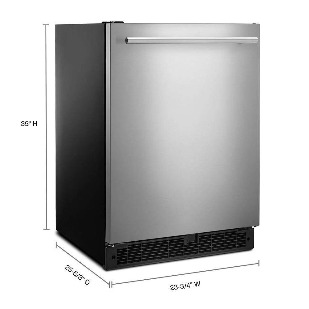 Whirlpool WUR35X24HZ 24-inch Wide Undercounter Refrigerator with Towel Bar Handle - 5.1 cu. ft. - Image 3