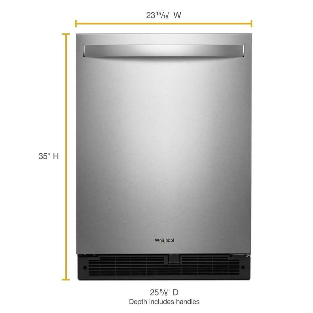 Whirlpool WUR50X24HZ 24-inch Wide Undercounter Refrigerator - 5.1 cu. ft. - Image 2