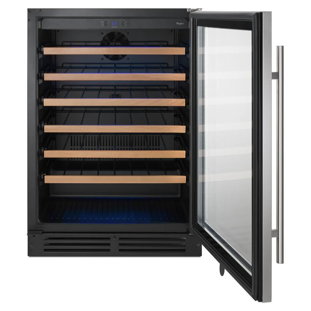 Whirlpool WUW35X24DS 24" Undercounter Wine Center with Custom Temperature Control - Image 2