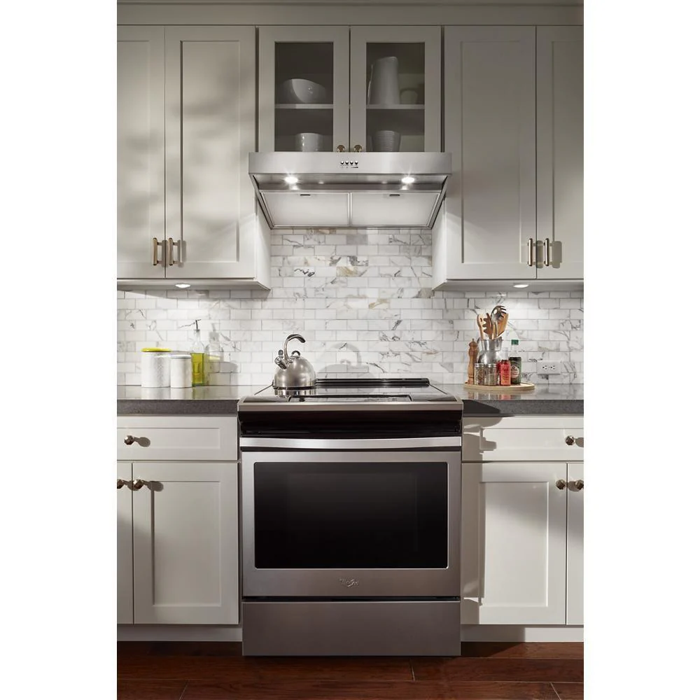 Whirlpool WVU37UC6FS 36" Range Hood with Full-Width Grease Filters - Image 4