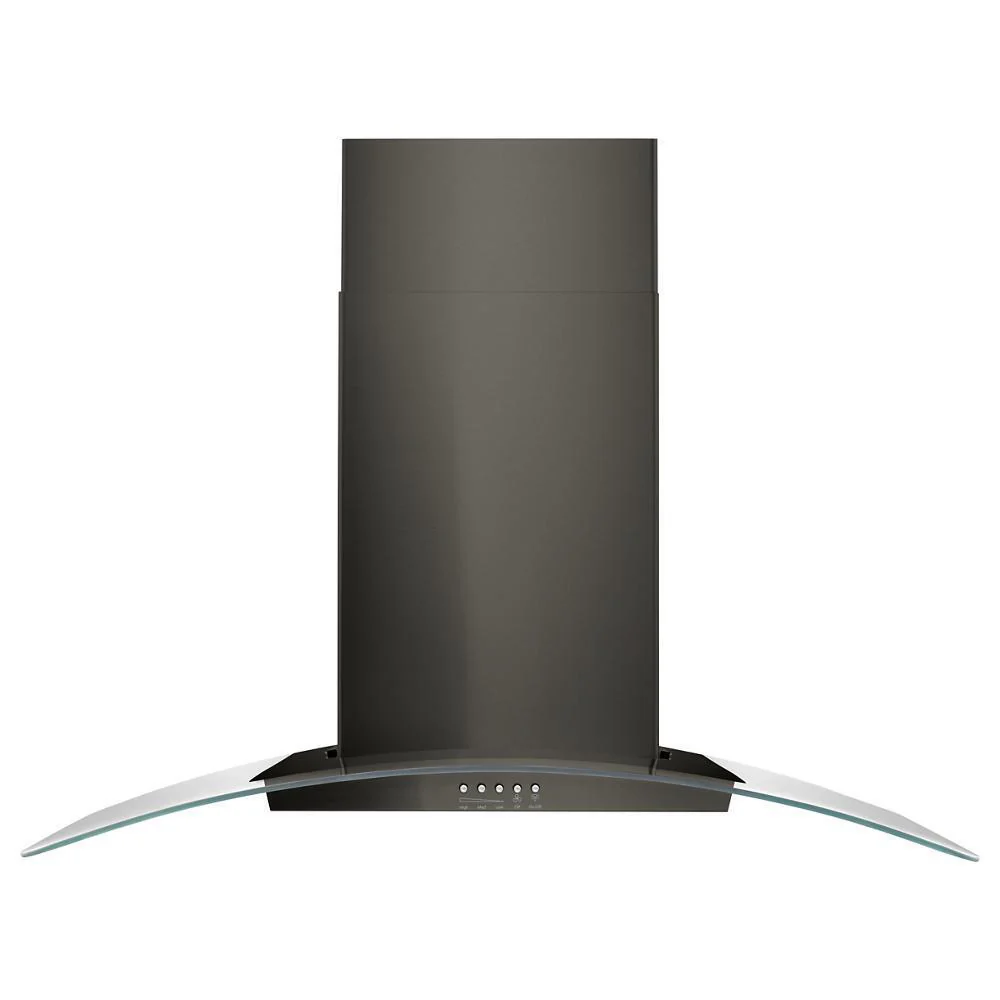 Whirlpool WVW51UC6HV 36" Concave Glass Wall Mount Range Hood