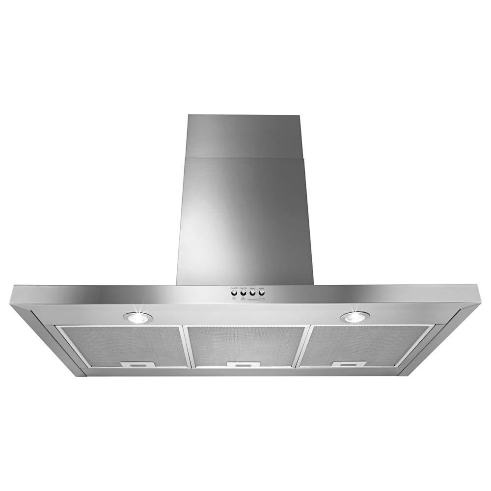 Whirlpool WVW57UC6FS 36" Stainless Steel Wall Mount Flat Range Hood - Image 2