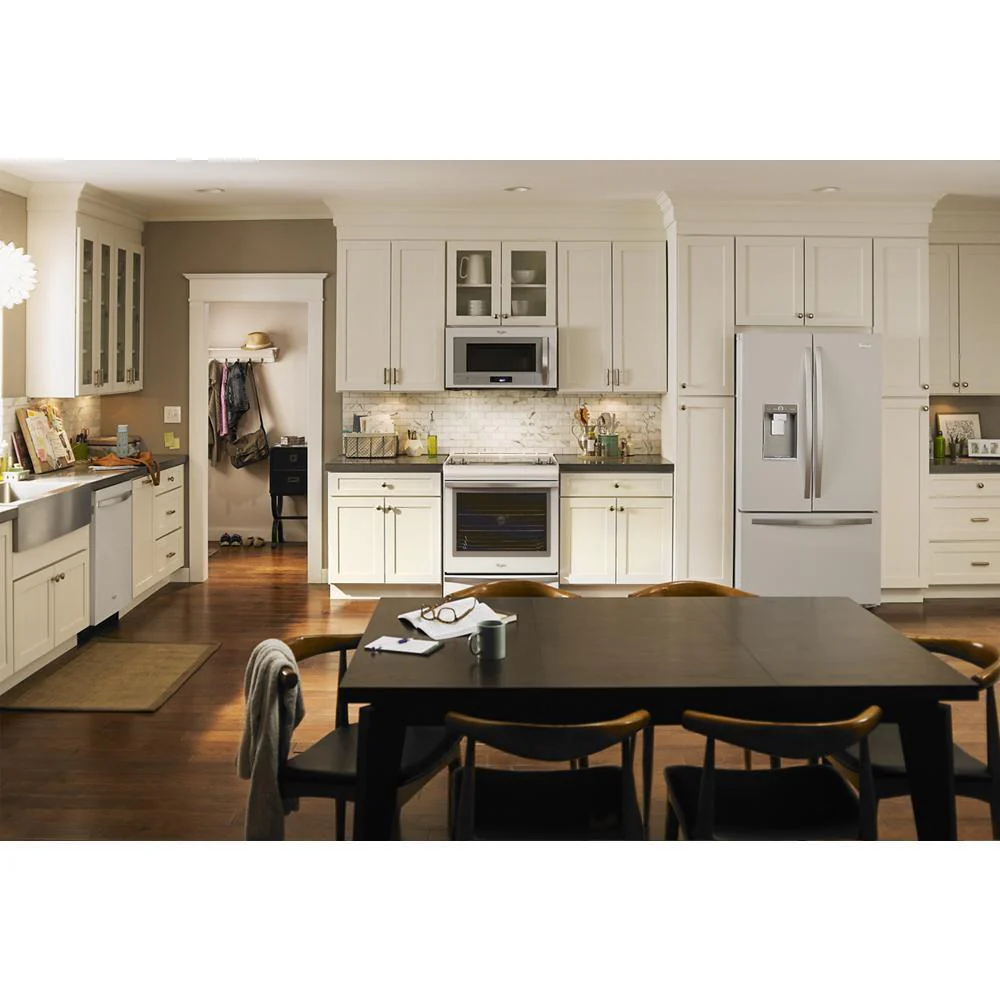 Whirlpool WVW75UC6DS 36" Modern Glass Wall Mount Range Hood - Image 7