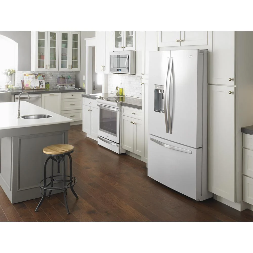Whirlpool WVW75UC6DS 36" Modern Glass Wall Mount Range Hood - Image 9