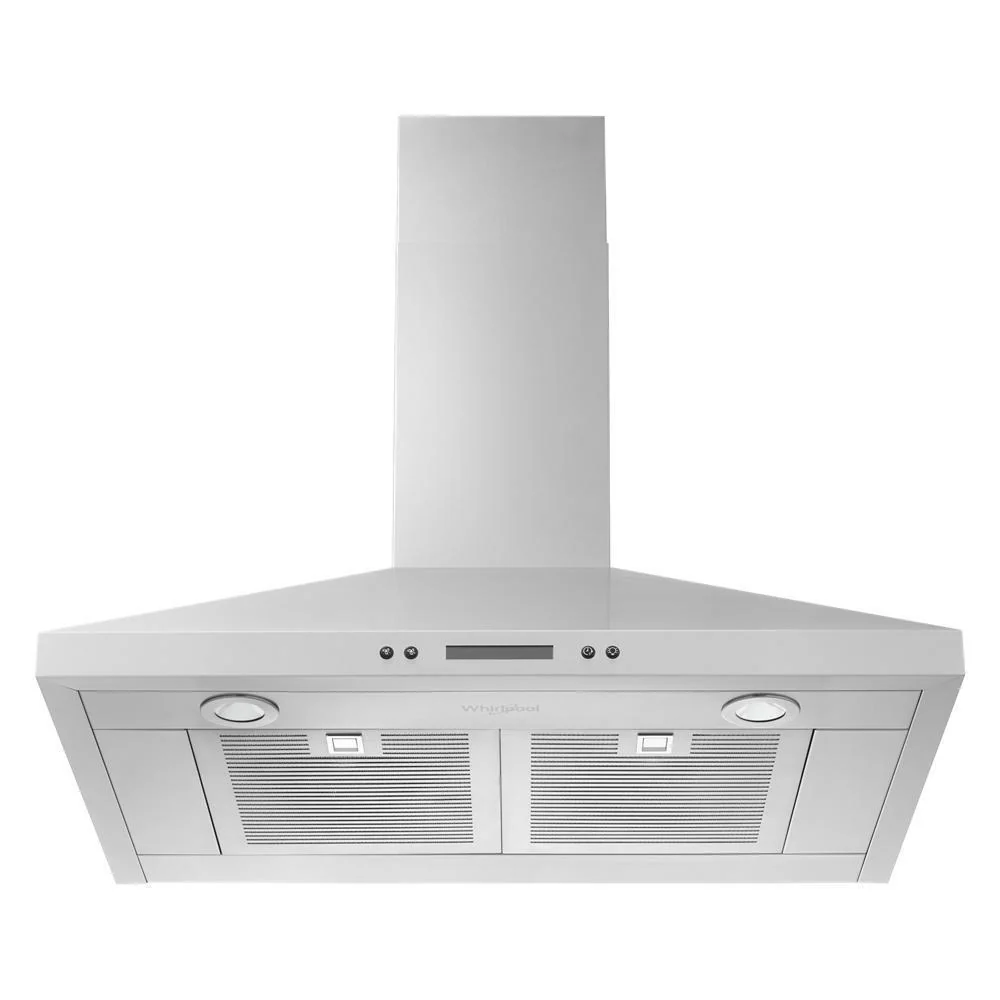Whirlpool WVW93UC0LS 30" Chimney Wall Mount Range Hood with Dishwasher-Safe Grease Filters - Image 4