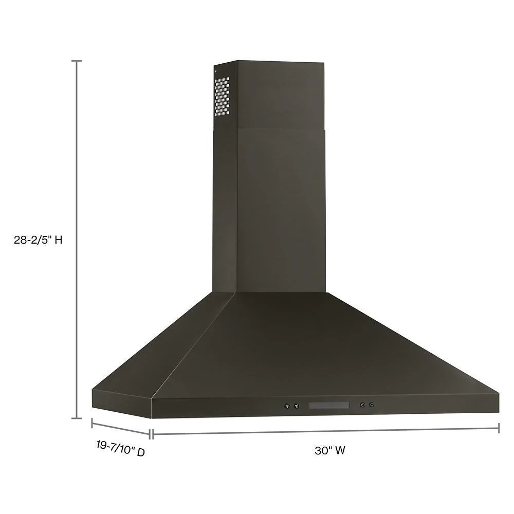 Whirlpool WVW93UC0LV 30" Chimney Wall Mount Range Hood with Dishwasher-Safe Grease Filters - Image 8