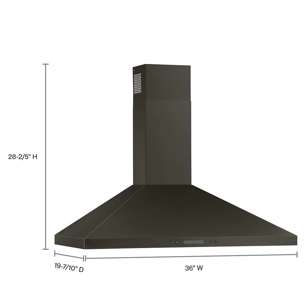 Whirlpool WVW93UC6LV 36" Chimney Wall Mount Range Hood with Dishwasher-Safe Grease Filters - Image 8