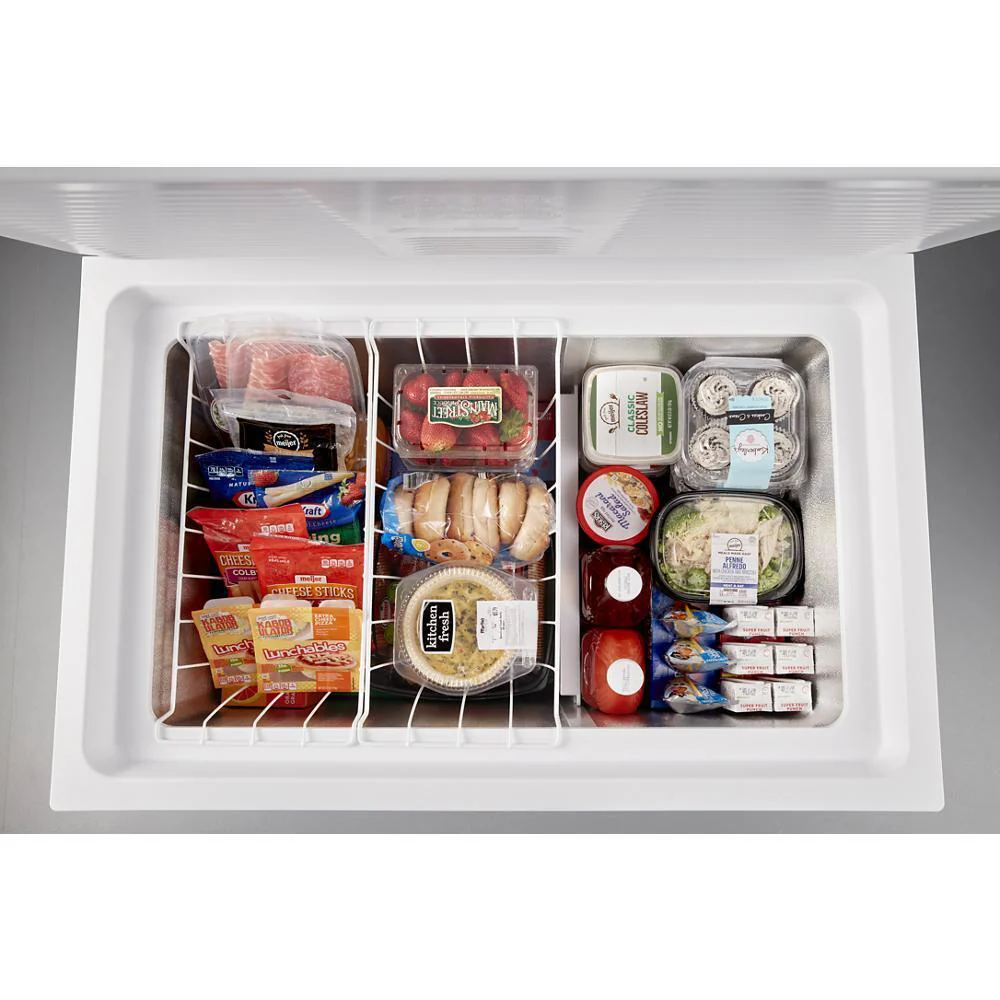 Whirlpool WZC3209LW 9 Cu. Ft. Convertible Freezer to Refrigerator with Baskets - Image 10