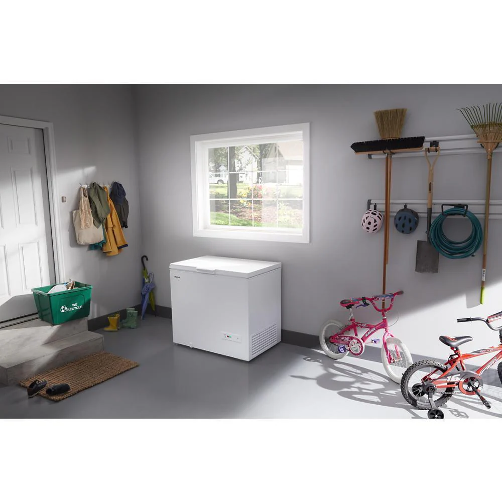 Whirlpool WZC3209LW 9 Cu. Ft. Convertible Freezer to Refrigerator with Baskets - Image 12