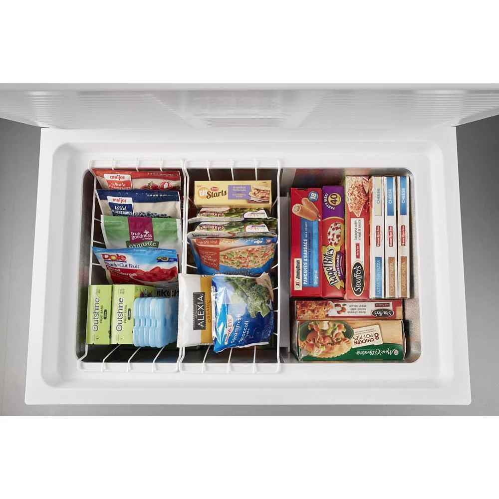Whirlpool WZC3209LW 9 Cu. Ft. Convertible Freezer to Refrigerator with Baskets - Image 9
