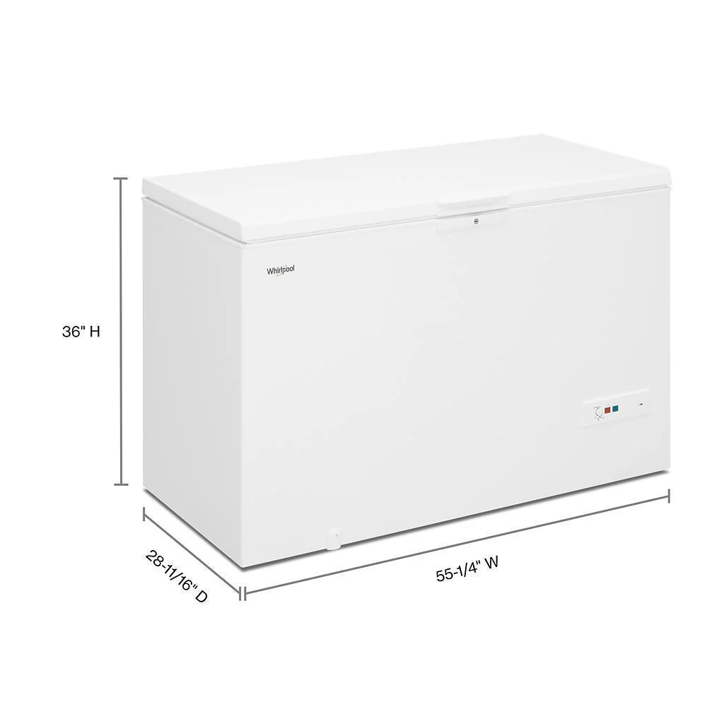 Whirlpool WZC5216LW 16 Cu. Ft. Convertible Chest Freezer with 3 Storage Levels - Image 6