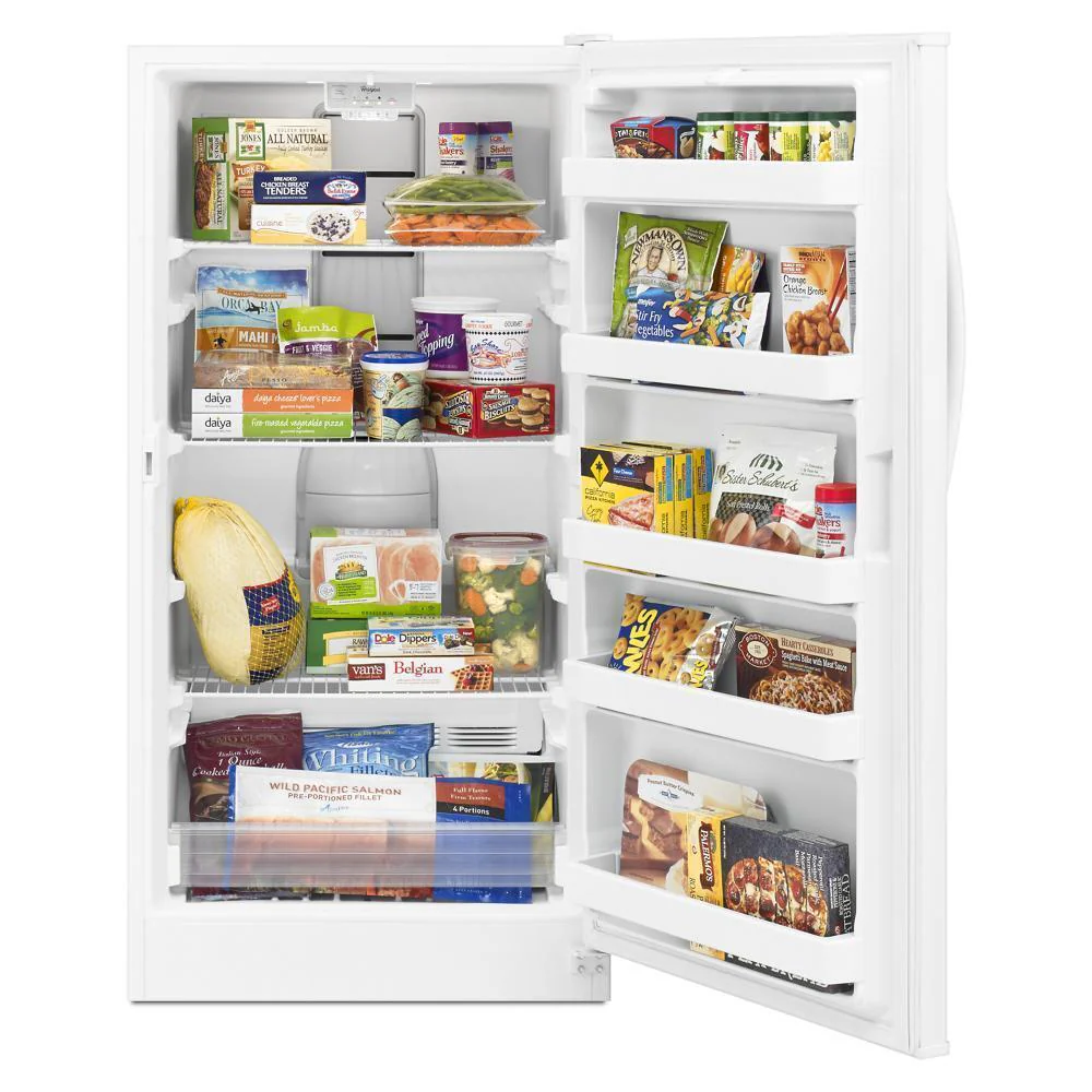 Whirlpool WZF56R16DW 16 cu. ft. Upright Freezer with Frost-Free Defrost - Image 4