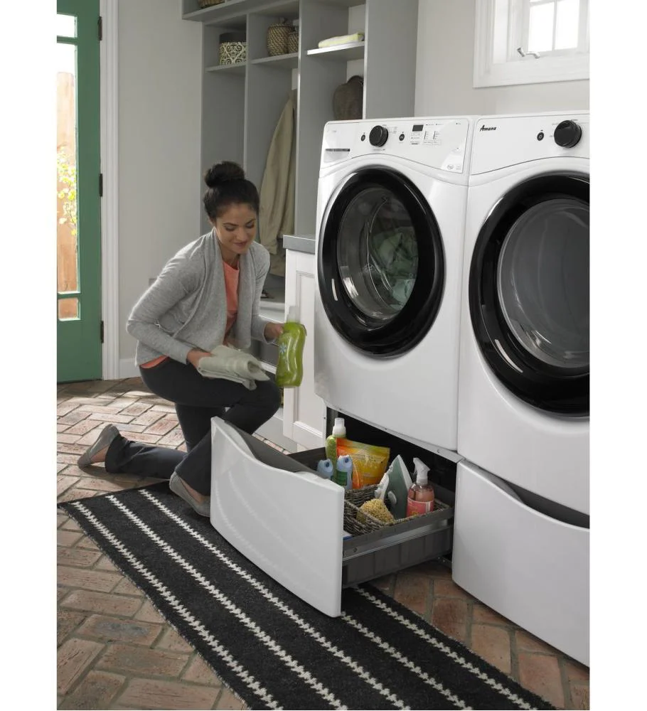 Whirlpool 15.5" Laundry Pedestal with Storage Drawer - Image 10