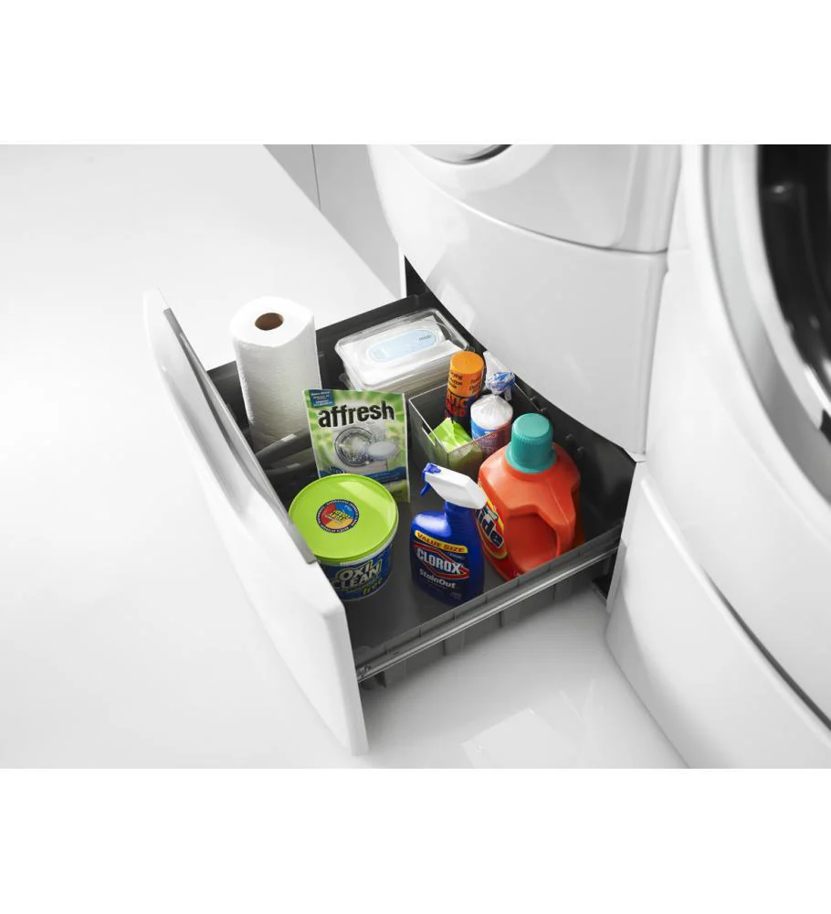 Whirlpool 15.5" Laundry Pedestal with Storage Drawer - Image 49