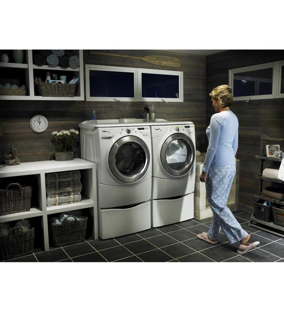 Whirlpool 15.5" Laundry Pedestal with Storage Drawer - Image 5