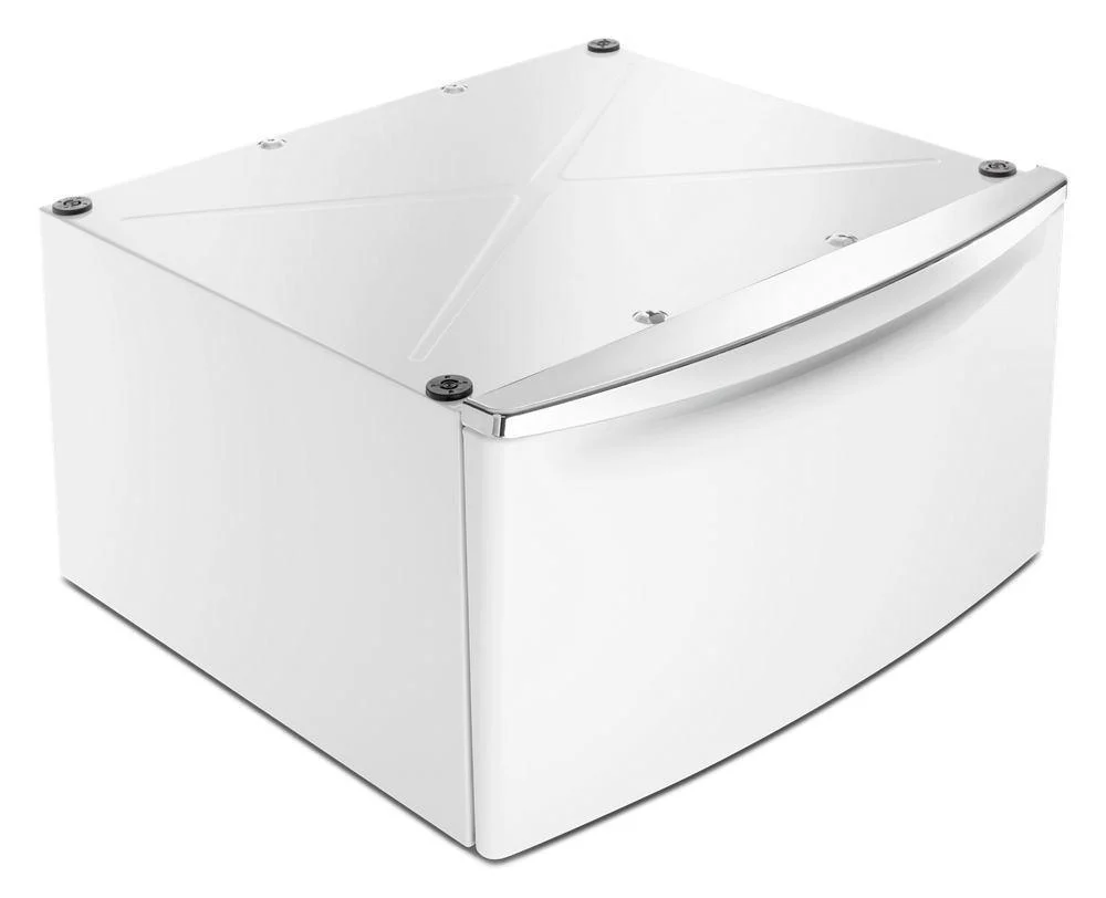 Whirlpool XHPC155XW 15.5" Pedestal for Front Load Washer and Dryer with Storage - Image 2