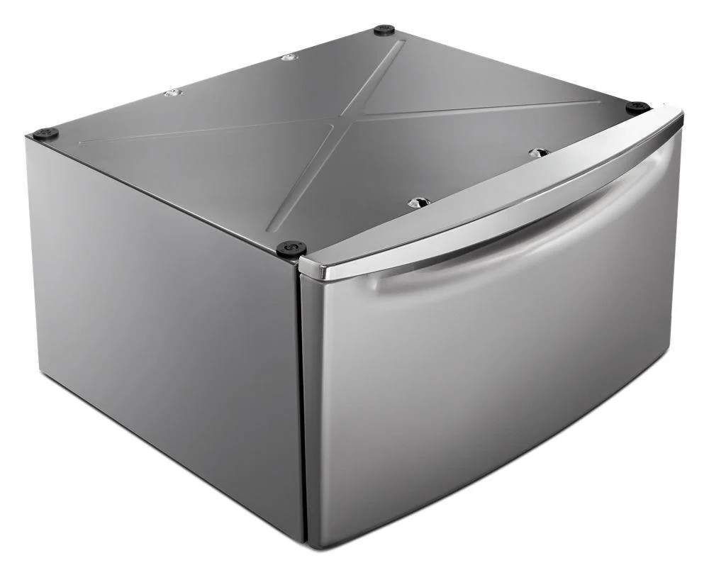 Whirlpool XHPC155YC 15.5" Pedestal for Front Load Washer and Dryer with Storage - Image 2