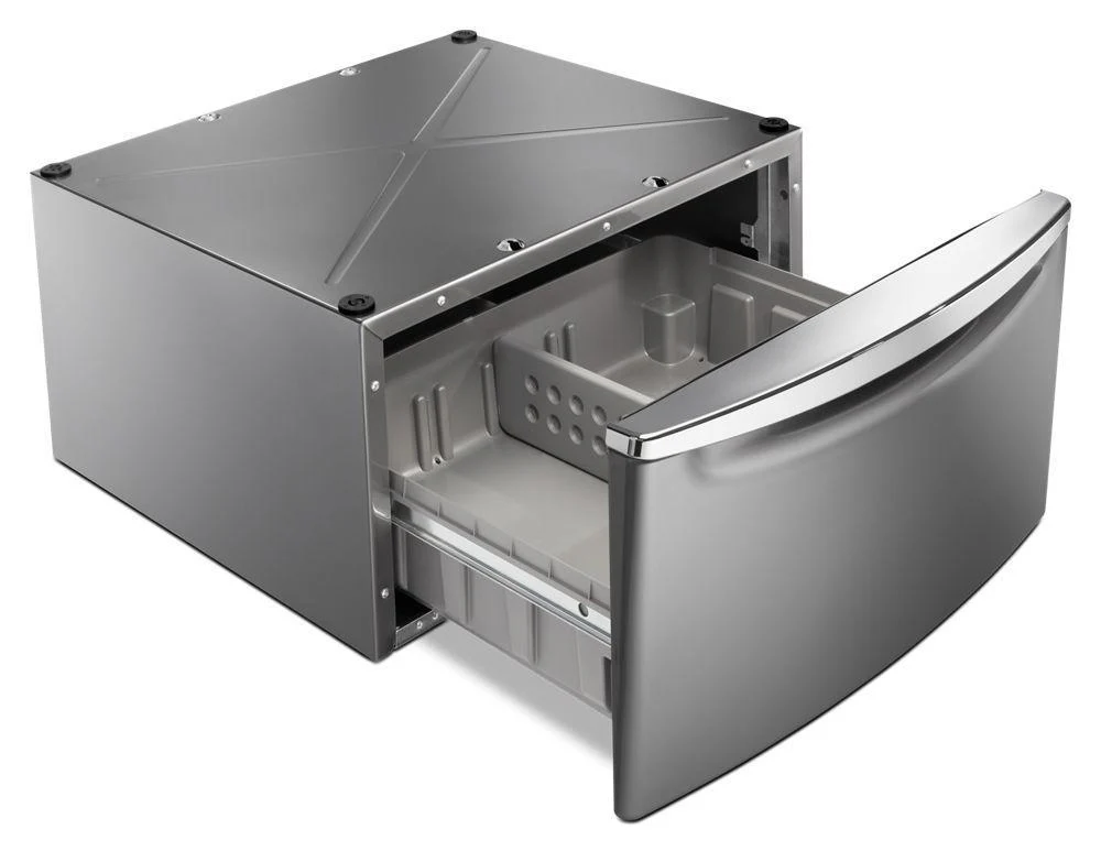 Whirlpool XHPC155YC 15.5" Pedestal for Front Load Washer and Dryer with Storage - Image 3