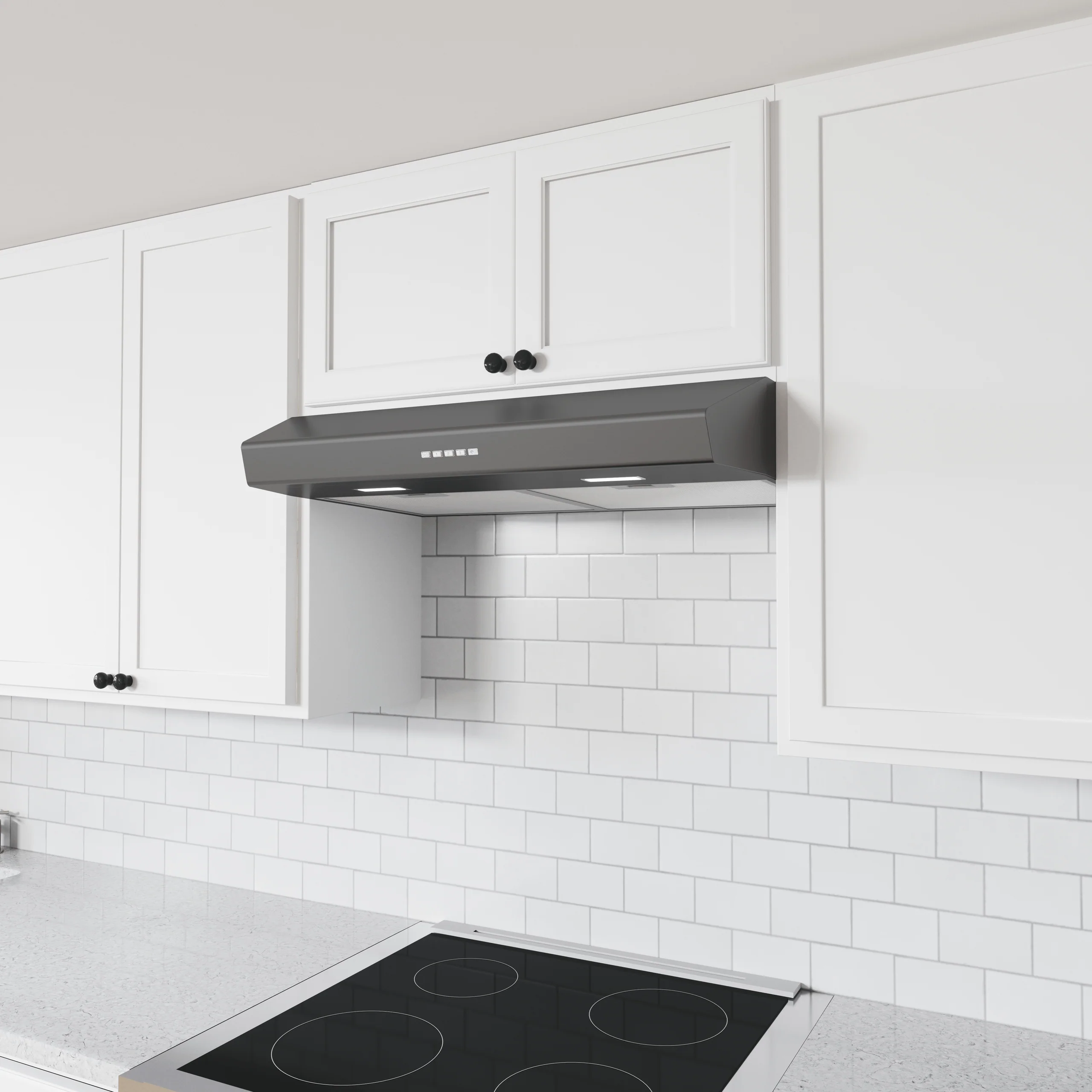 Zephyr AK1236CBS Breeze II, Under Cabinet, 36", Black SS, LED - Image 7