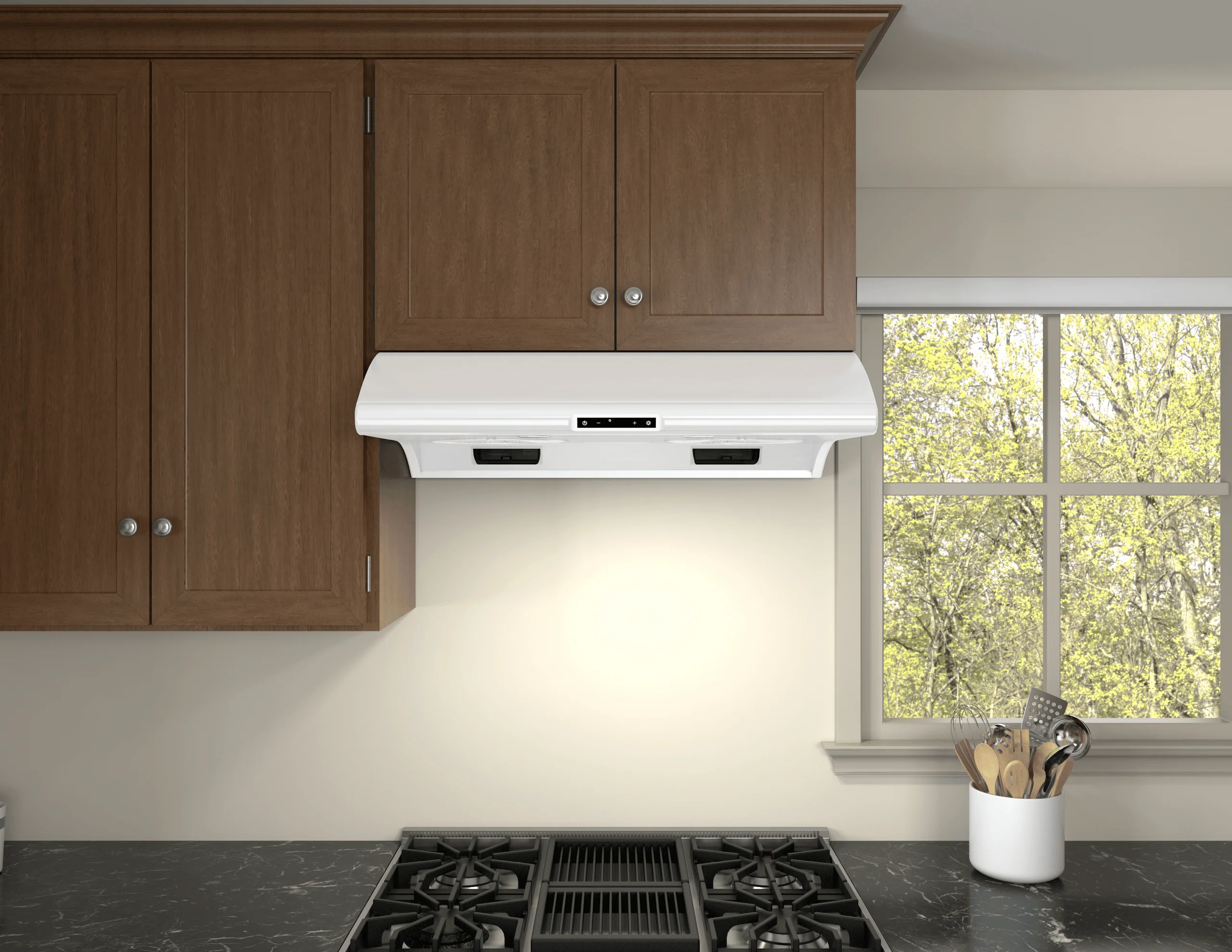 Zephyr AK2100BW Typhoon, UC, 30", Wht, 850 CFM, ACT - Image 3