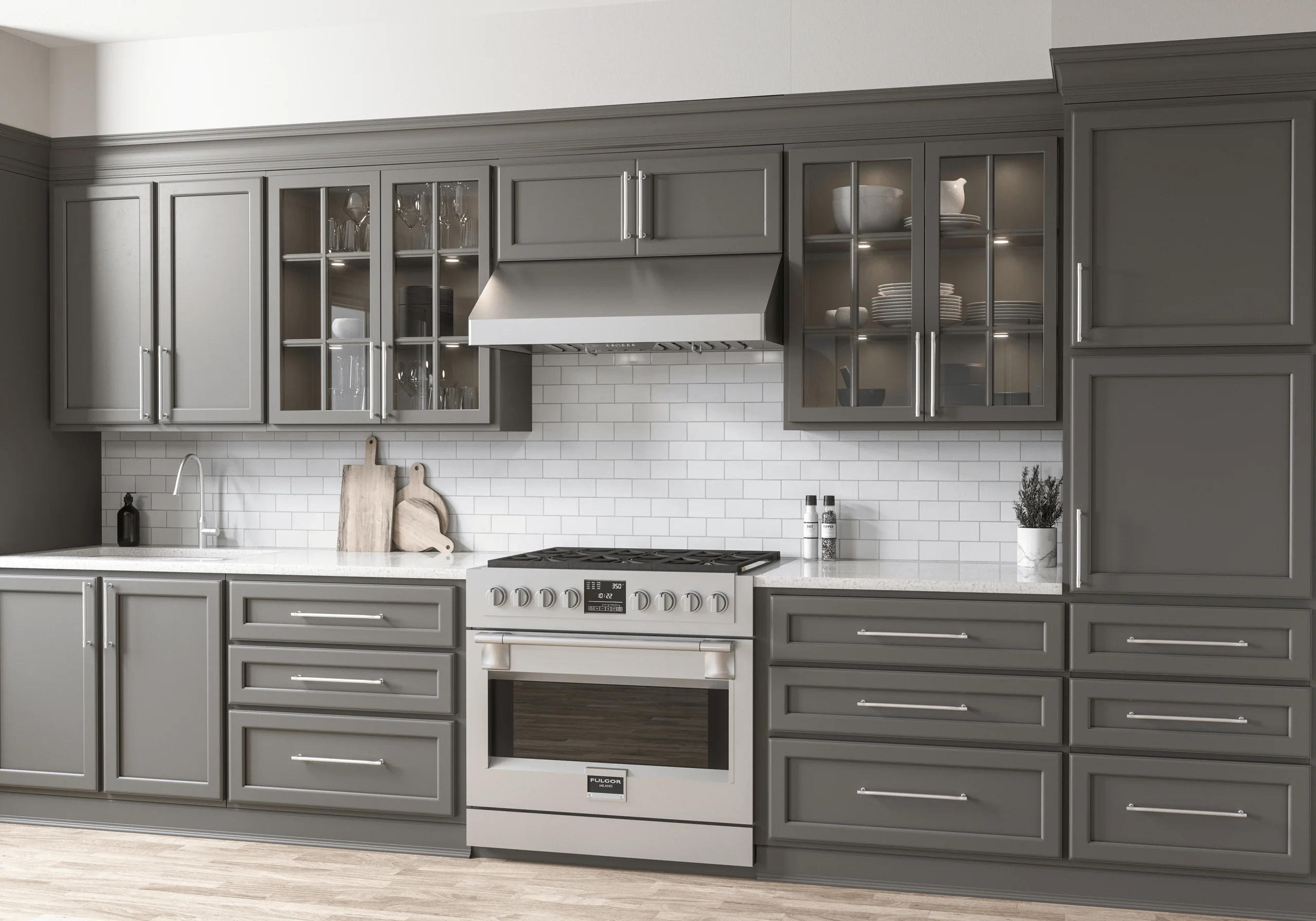 Zephyr AK7048CS Tempest I, 11in UC, 48in, SS, LED, ACT - Image 5