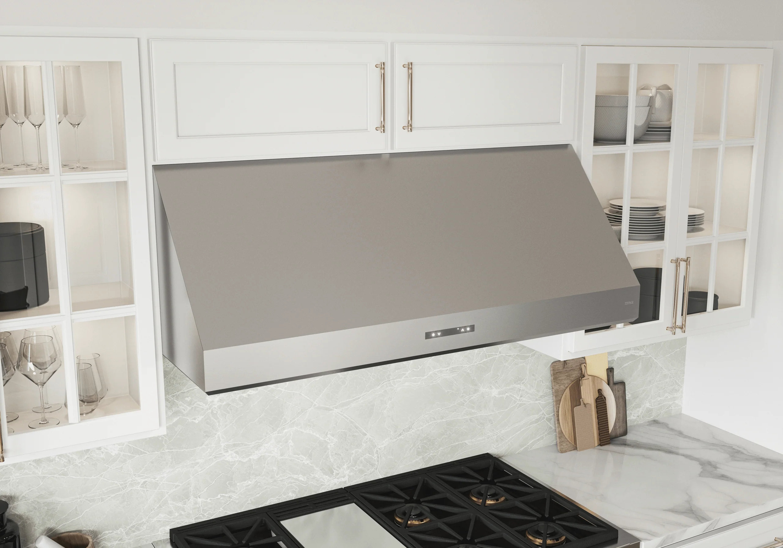Zephyr AK7400AS Tidal II Connect 18in Wall, 30in, SS, LED, ACT - Image 6