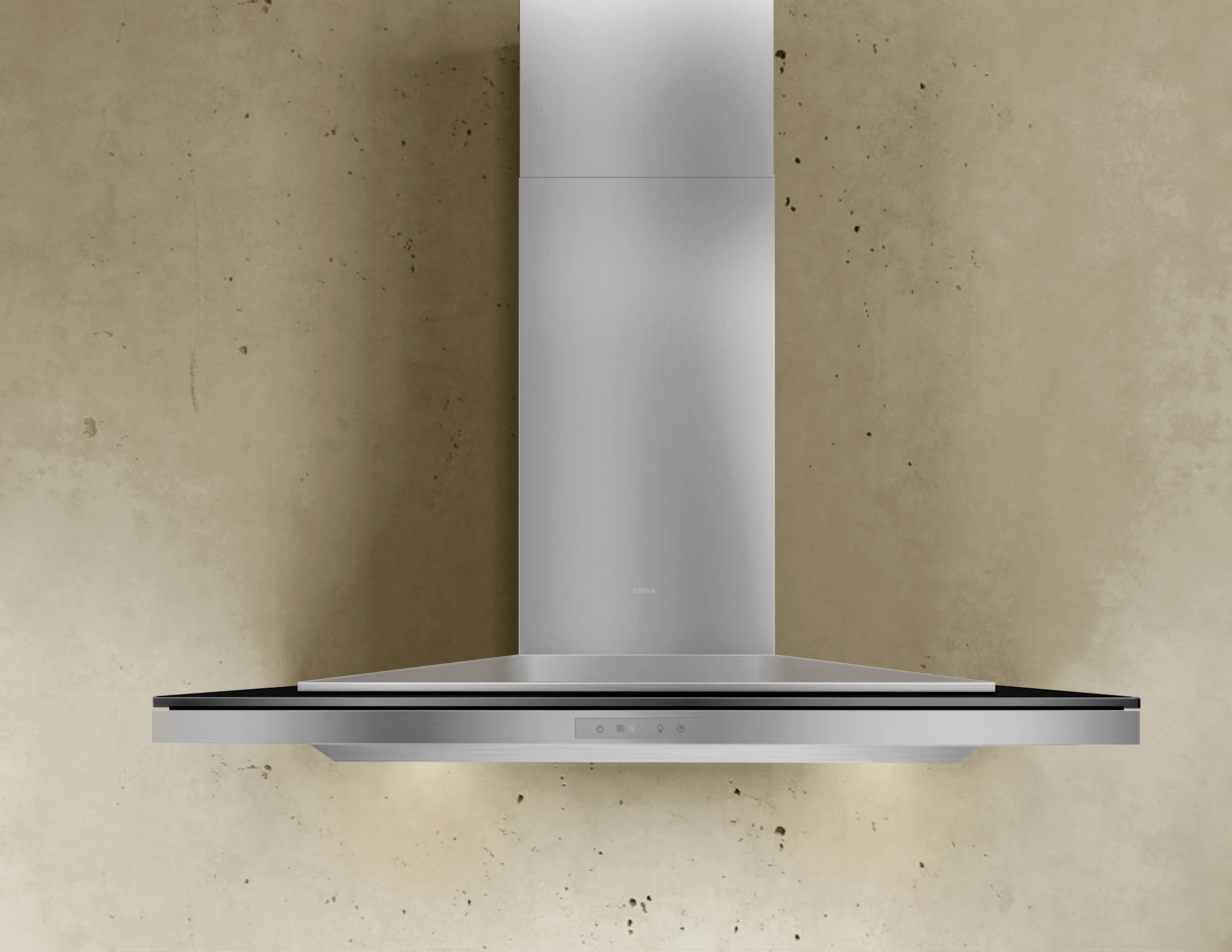 Zephyr ALAE42BBX Layers, Wall, 42", SS/Blk Glass, LED, BODY ONLY - Image 3