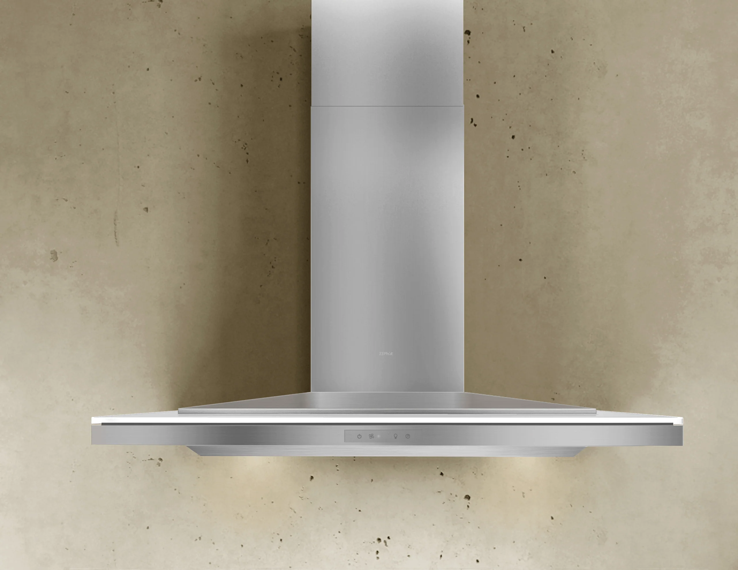 Zephyr ALAE42BWX Layers, Wall, 42", SS/Wht Glass, LED, BODY ONLY - Image 3