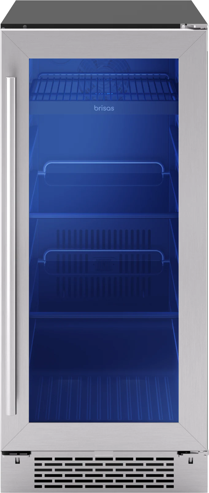 Zephyr BBV15C01AG Brisas Bev Cooler, 15in UC, SS+Gls, Rvs, 1Z - Image 3