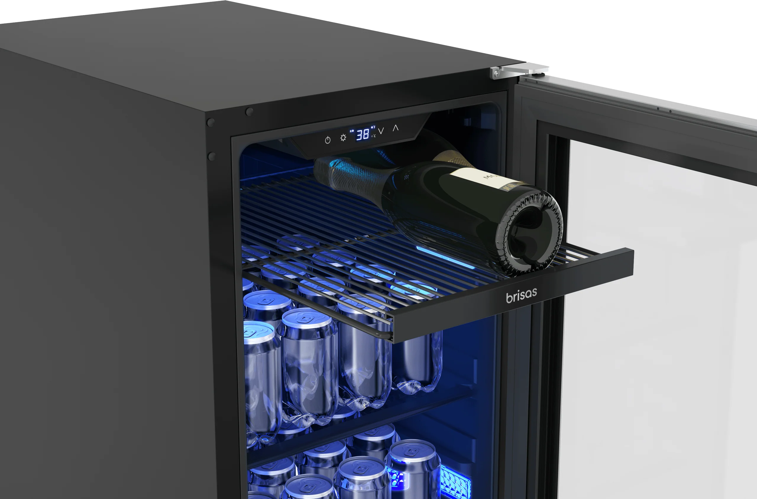 Zephyr BBV15C01AG Brisas Bev Cooler, 15in UC, SS+Gls, Rvs, 1Z - Image 5