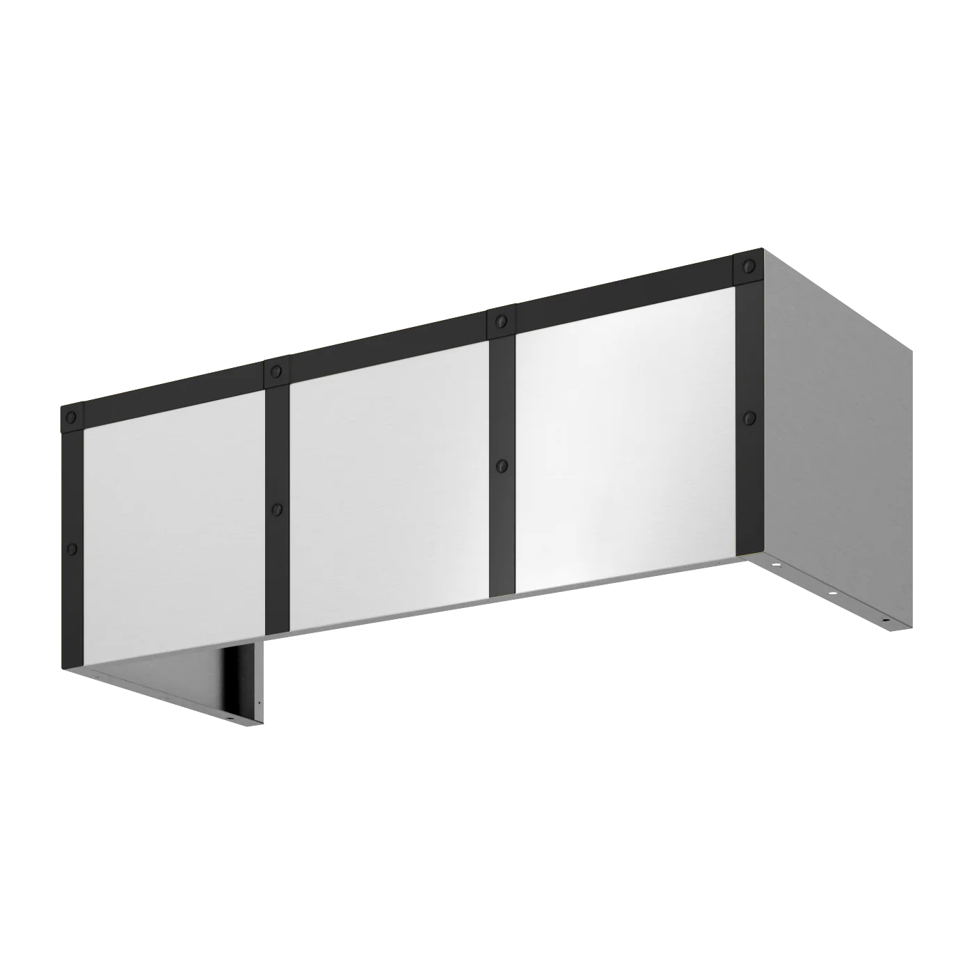 Zephyr BKDC13612AMB Duct Cover Banding Kit, 36in x 12in, Matte Black Finish