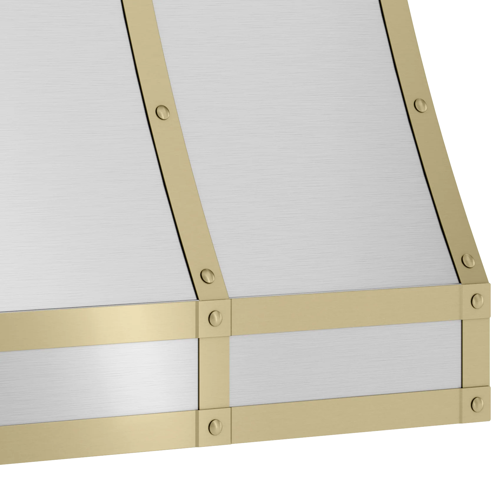 Zephyr BKDC13612ASG Duct Cover Banding Kit, 36in x 12in, Satin Gold Finish - Image 2