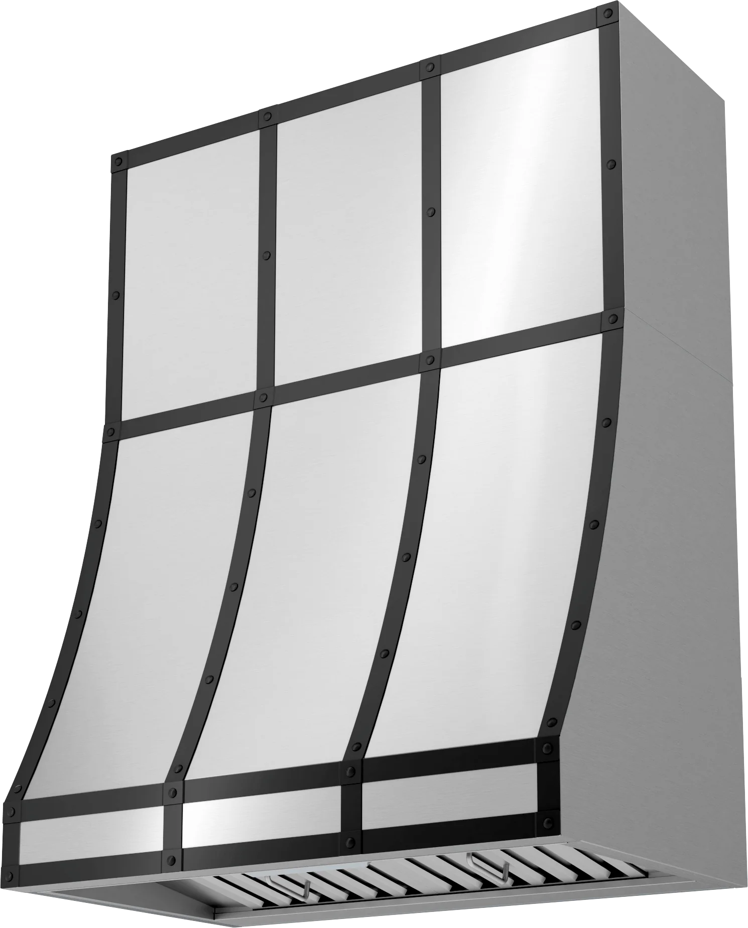 Zephyr BKDC13618AMB Duct Cover Banding Kit, 36in x 18in, Matte Black Finish - Image 3
