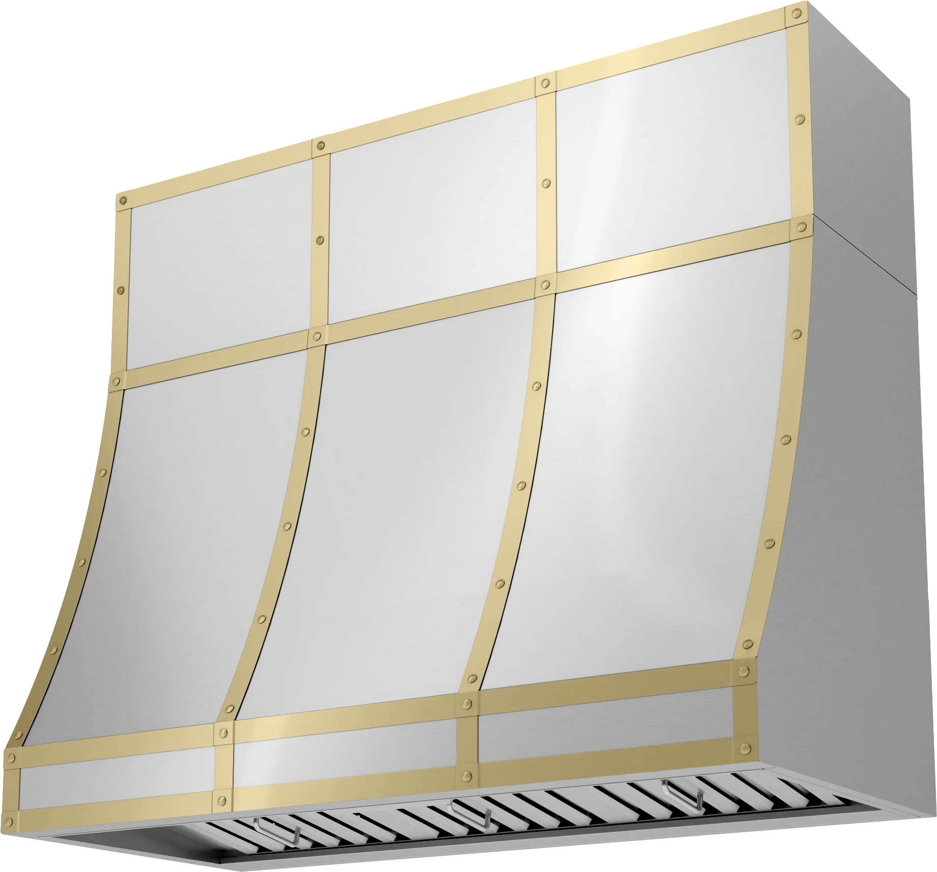Zephyr BKDC14812ASG Duct Cover Banding Kit, 48in x 12in, Satin Gold Finish - Image 3