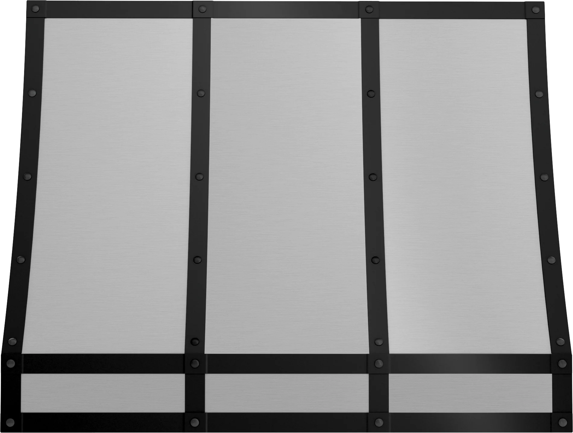 Zephyr BKFT36AMB Forte Hood Banding Kit, 36in, Matte Black Finish - Image 2