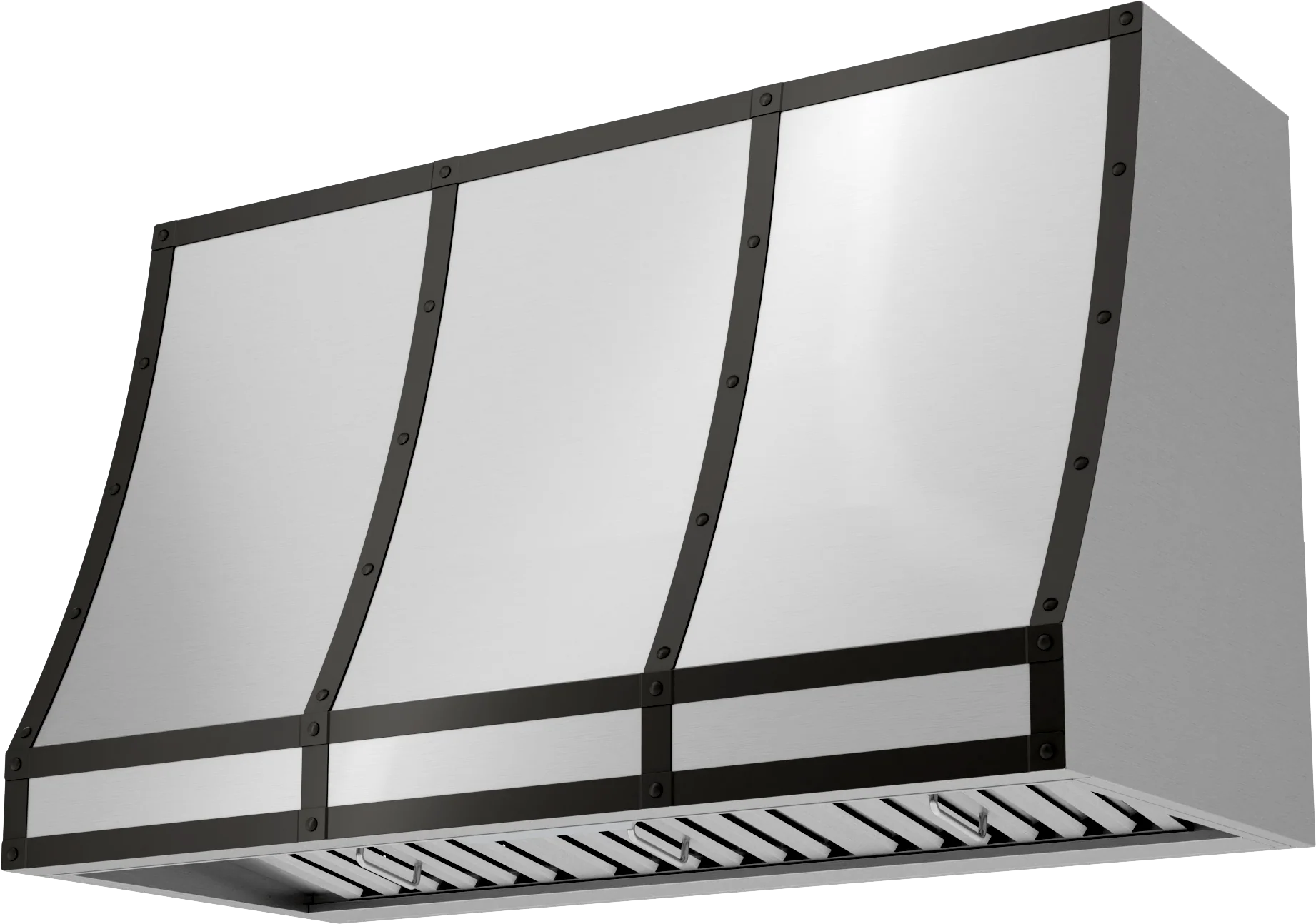 Zephyr BKFT48AMB Forte Hood Banding Kit, 48in, Matte Black Finish - Image 4