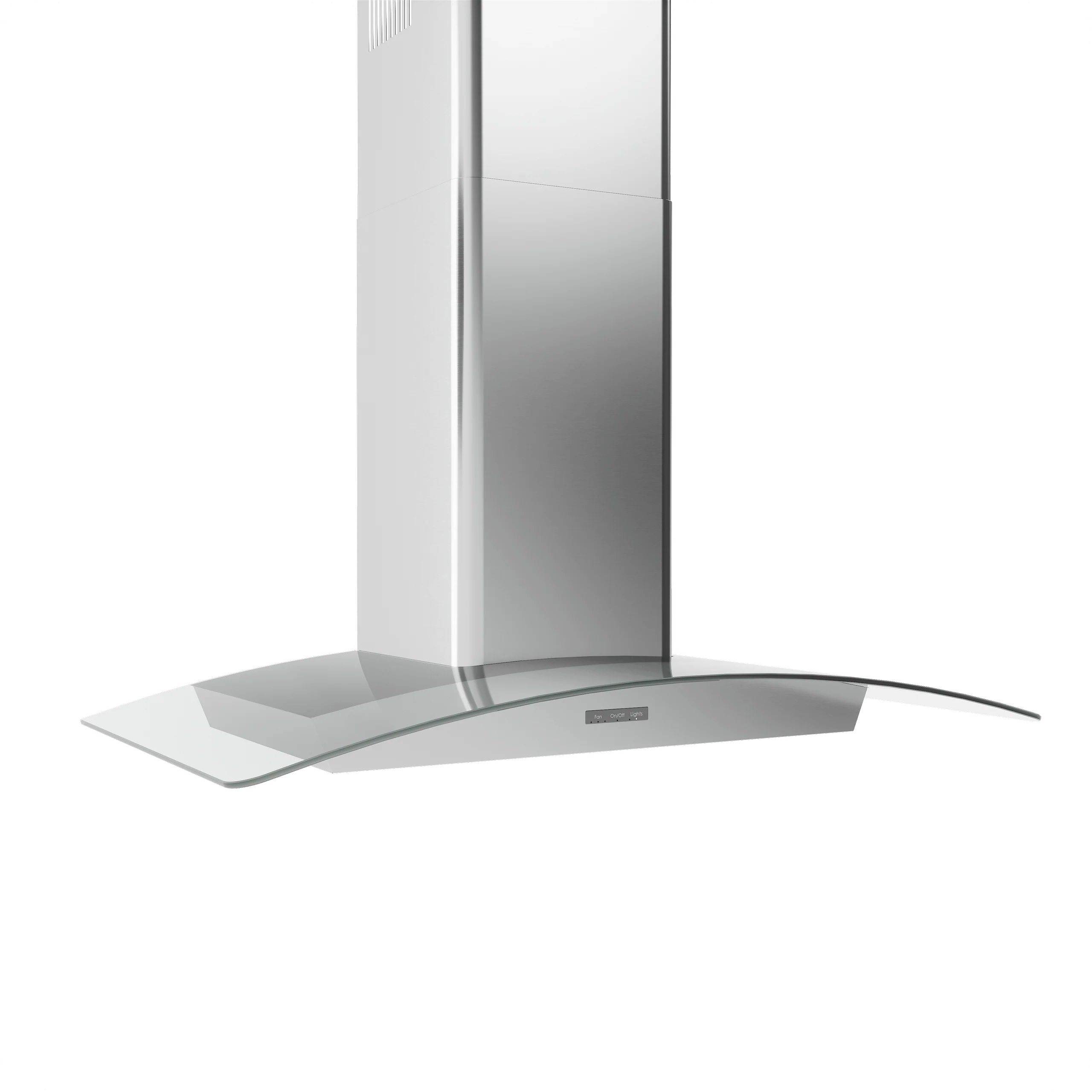 Zephyr BMIE30CG Brisas Curved Glass Chim. Wall, 30" G, 600 CFM, ACT, LED - Image 2