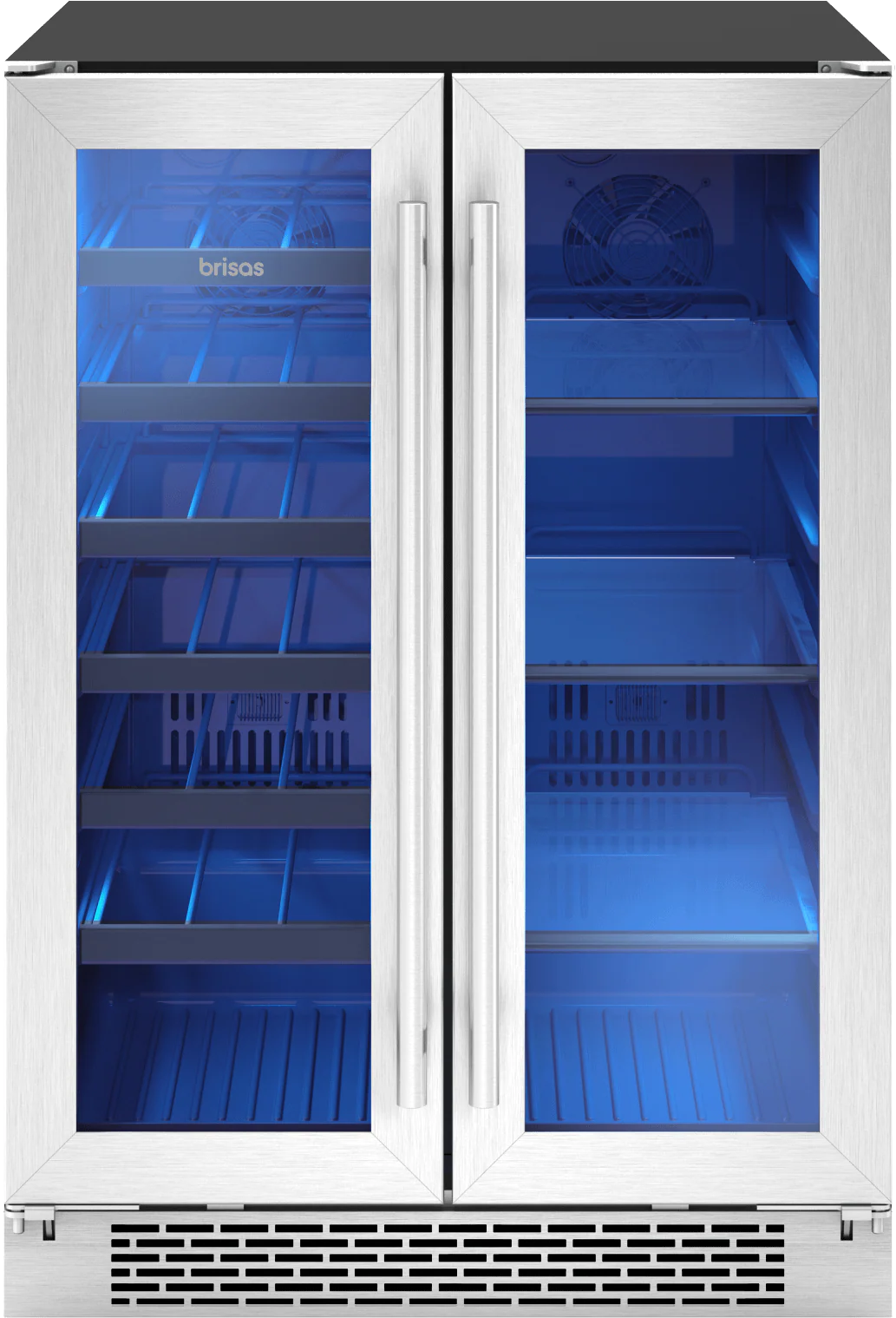 Zephyr BWB24C32AG Brisas Wine Bev Cooler, 24in UC, SS+Gls, Fr Dr, 2Z - Image 3