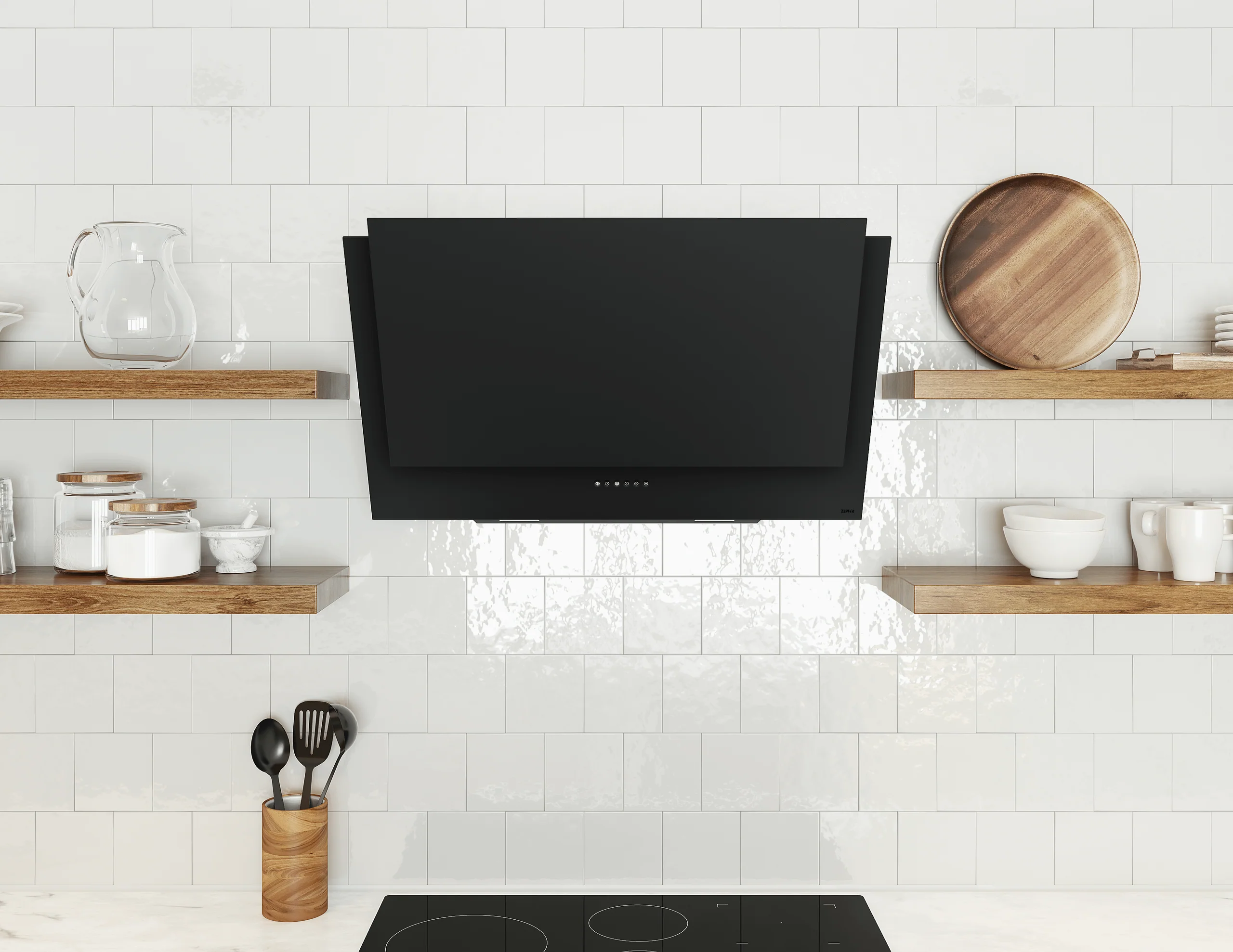 Zephyr DAPM90AMBX Apex, 90cm, Matte Black, BODY ONLY - Image 4