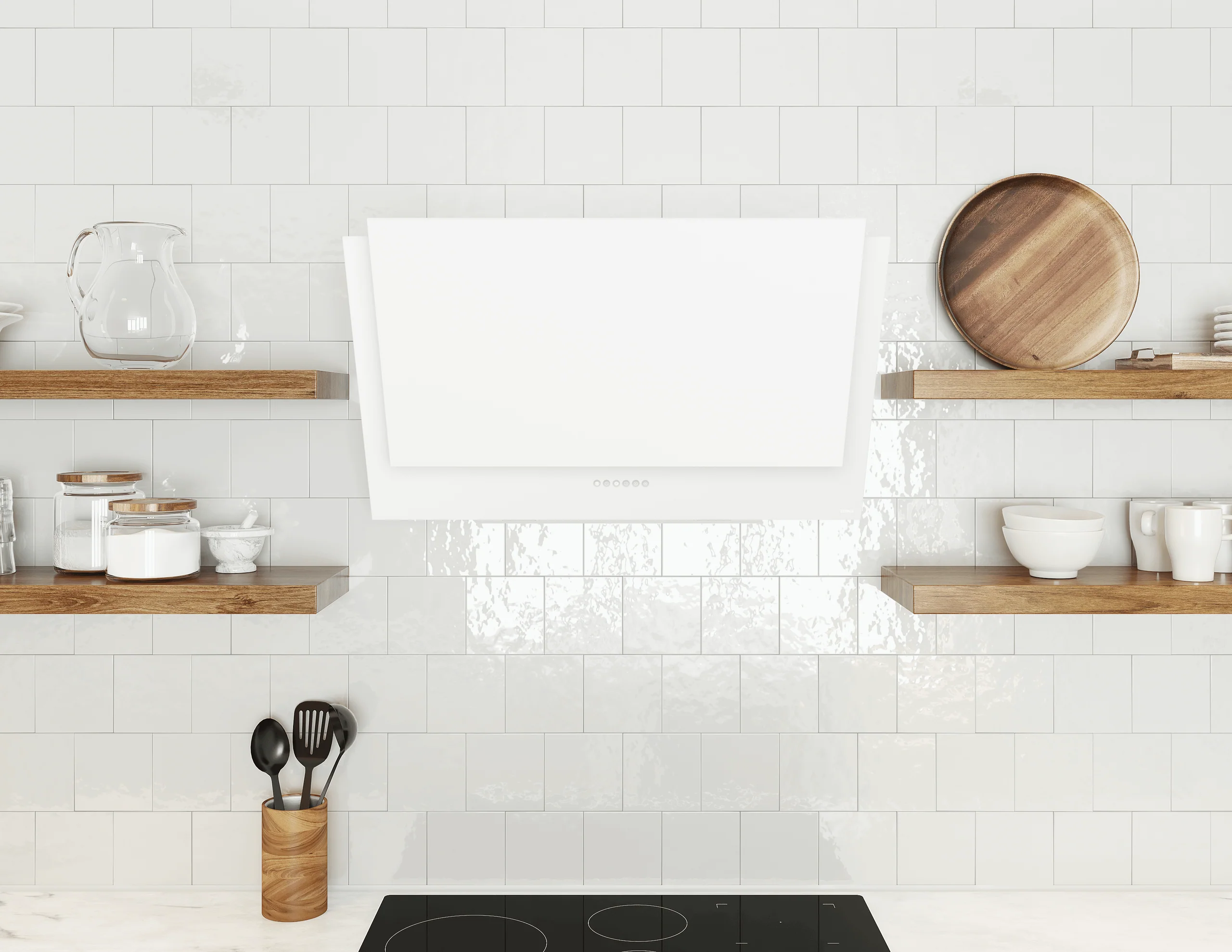 Zephyr DAPM90AMWX Apex, 90cm, Matte White, BODY ONLY - Image 4