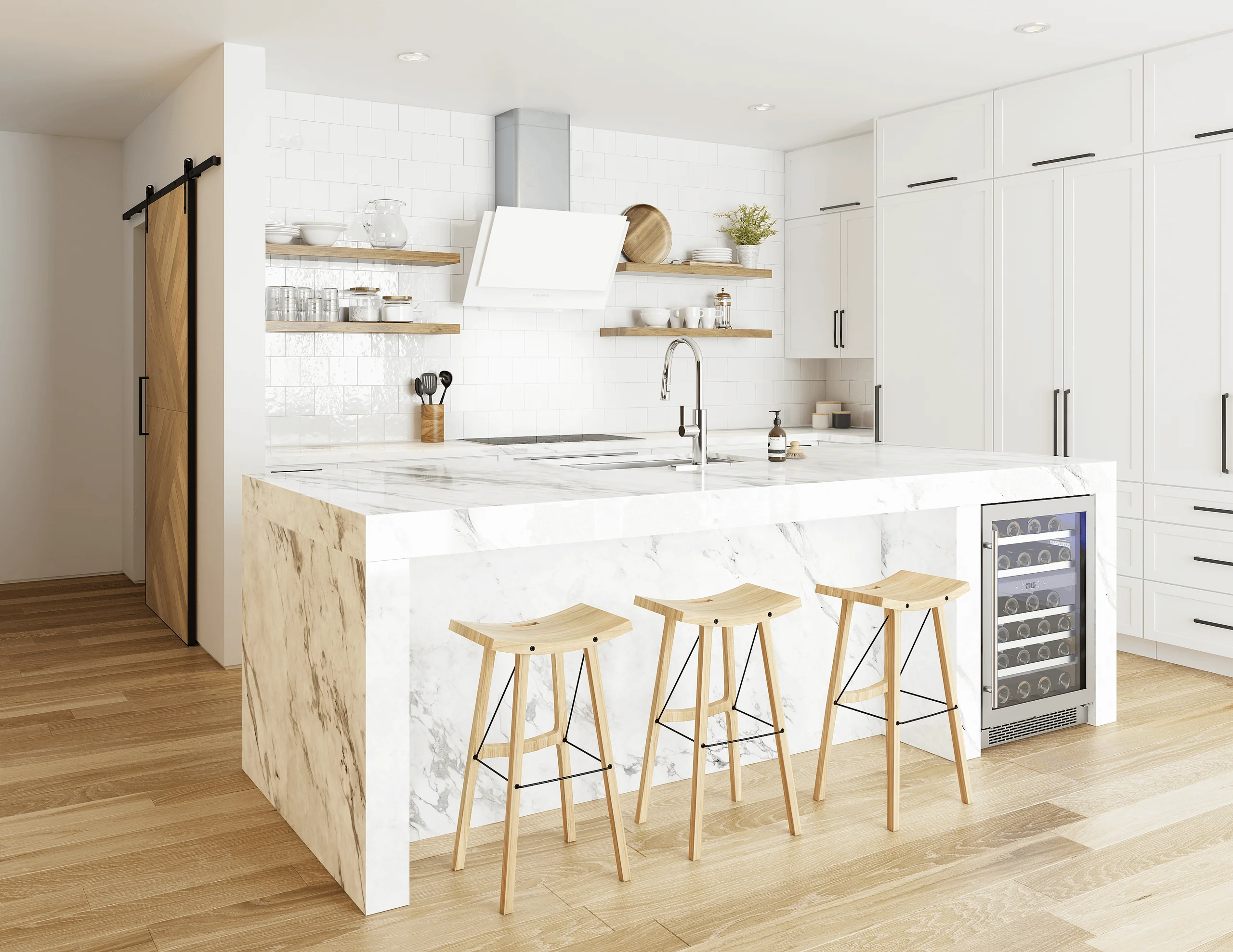 Zephyr DAPM90AMWX Apex, 90cm, Matte White, BODY ONLY - Image 8